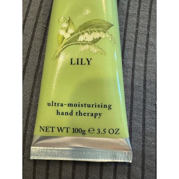 Crabtree &Evelyn Moisturizing Lily Hand Therapy Muguet 100g/3.5oz NEW - Picture 2 of 3